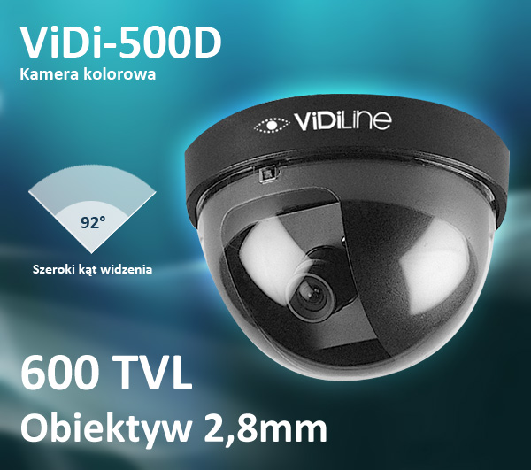 Kamera kolorowa z VIDI-500D