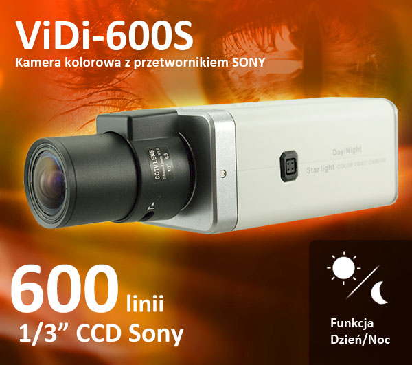 Kamera kolorowa ViDi-600s
