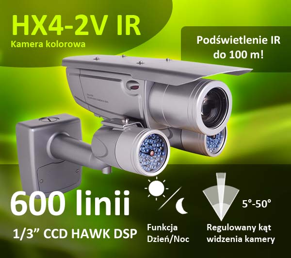 Kamera kolorowa HX4-2VIR