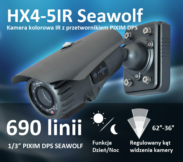 Kamera kolorowa HX4-5IR Seawolf